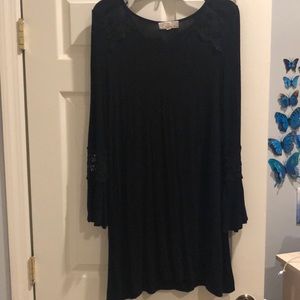 Black Dress with Detailing